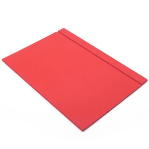 GNR082 - GUNEROFIS LEATHER DESK PAD WITH COVER 49X34 CM - RED