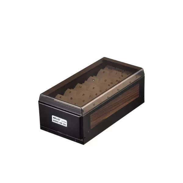 KW TRIO 04600 BUSINESS CARD CASE (600 CARDS)