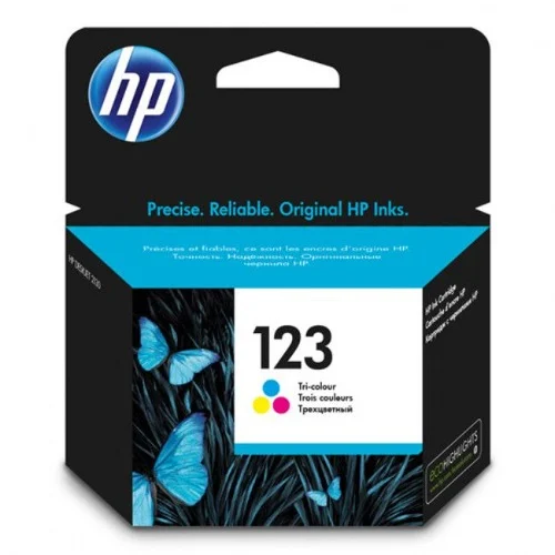 F6V16AE HP 123 TRI COLOUR INK CARTRIDGE