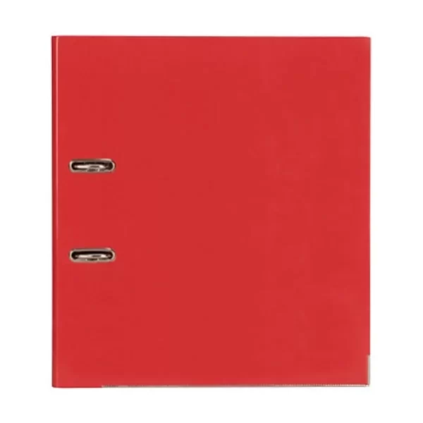 BJE LEVER ARCH FILE 3" PVC F4 - RED