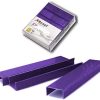 REXEL 2104166 JOY STAPLES NO.56 26/6 (X2000) PURPLE