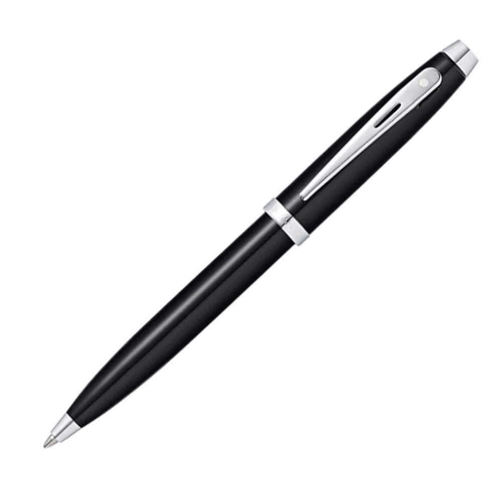 SHEAFFER 9338-BPT 100 GLOSSY BLACK WITH CHROME PLATE TRIM BALLPOINT PEN