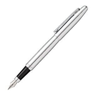 SHEAFFER 9421-FP VFM CHROME CT FOUNTAIN PEN