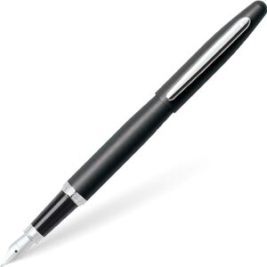 SHEAFFER 9405-FP VFM MATTE BLACK FEATURING NICKEL PLATE TRIM FOUNTAIN PEN