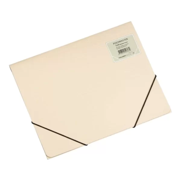 FOLDERMATE 50869 ACTION CASE ELASTIC CORD CLOSURE FILE A4 - ASSORTED