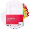 BINDEX BDX290-10C PAPER COLOUR 10 PART DIVIDER