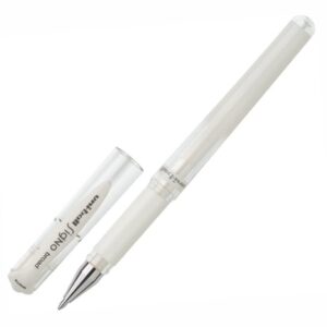 UNIBALL UM153 SIGNO BROAD PIGMENT INK 1.0MM PEN - WHITE