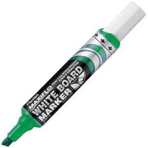 PENTEL MWL6D MAXIFLO CHISEL WHITEBOARD MARKER - GREEN