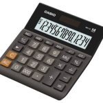 CASIO MH14-BK CALCULATOR - 14 DIGITS, EXTRA LARGE DISPLAY, MARKUP, TWO WAY POWER