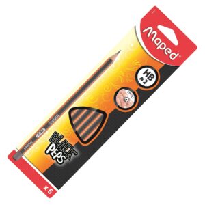 MAPED 897523 - BLACKPEPS HIGH POLYMER GRAPHITE PENCIL LEADS - 0.7MM 2H