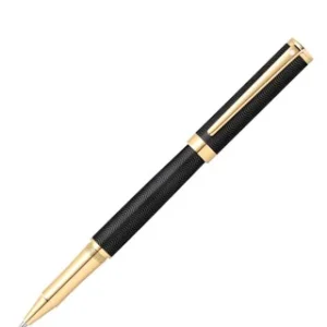 SHEAFFER 9242-BPT INTENSITY ENGRAVED MATTE BLACK WITH CHROME PLATED TRIM BALLPOINT PEN