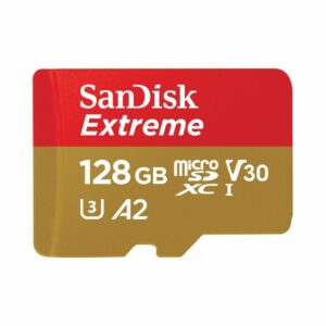 SDSQXA1-128G-GN6MN - SANDISK 128GB EXTREME MICRO SDXC UHS-I CARD, 160MB/S