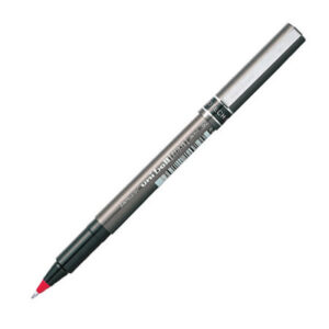 UNIBALL 155 MICRO DELUXE 0.5MM ROLLERBALL PEN - RED