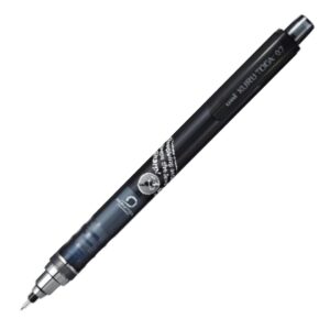 UNIBALL M7-450T KURUTOGA  AUTO ROTATION 0.7MM MECHANICAL PENCIL - BLACK