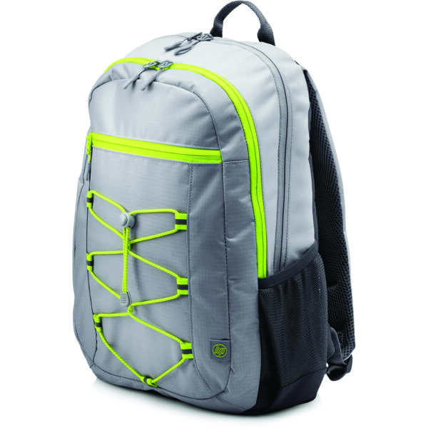 HP 1LU23AA 15.6" ACTIVE BACKPACK - GREY / NEON YELLOW