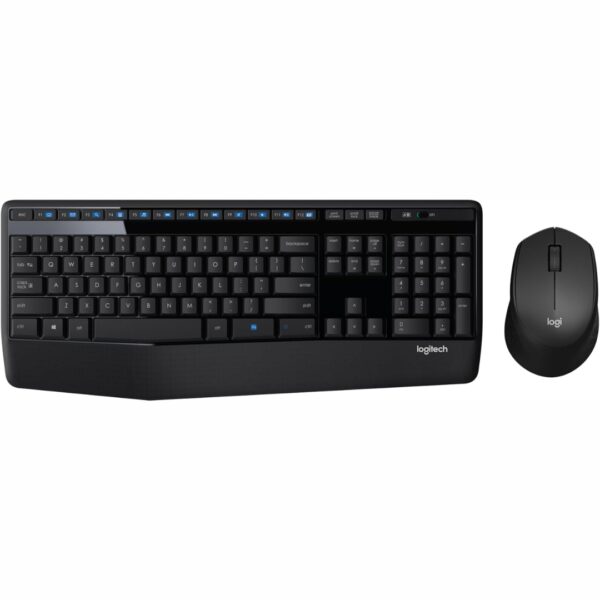 920-006489 - LOGITECH MK345 COMFORT FULL SIZE WIRELESS COMBO KEYBOARD & MOUSE WITH PALM REST (IB = 4) - US INT'L