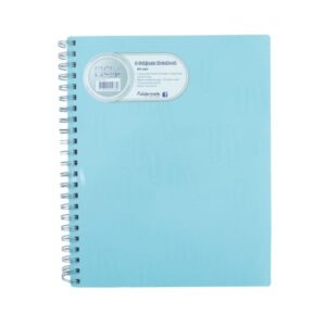 FOLDERMATE 41070 3 SUBJECT NOTEBOOK ICLIP WITH ELASTIC A4 - WHITE