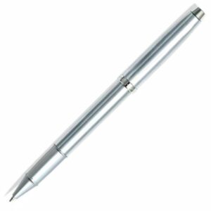 SHEAFFER 9306-BPT 100 BRUSHED CHROME FEATURING NICKEL PLATE TRIM BALLPOINT PEN