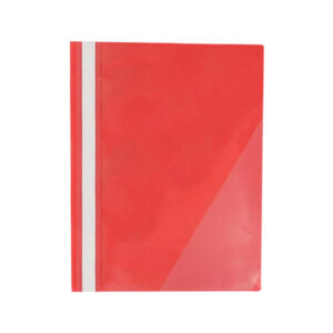 ATLAS F25942 REPORT MANAGEMENT FLAT FILE PVC A4 + W/CARD OPAQUE - RED
