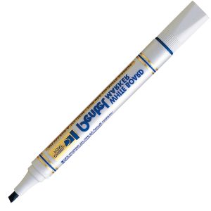 PENTEL MW86-CO WHITEBOARD MARKER CHISEL POINT - BLUE