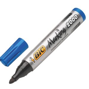 BIC 999705 MARKING BULLET PERMANENT MARKER - BLUE
