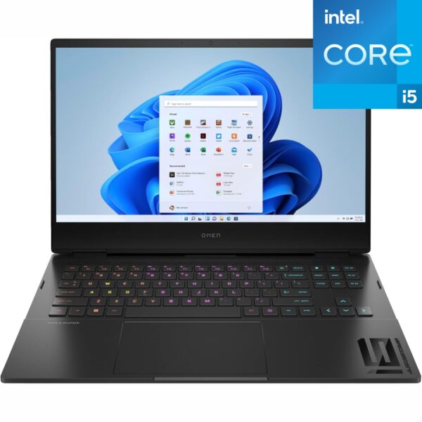 6C427EA - HP OMEN, CORE i5-11400H, 16-B0041NIA, 16GB DDR4 SDRAM, 1TB PCIe, 4GB NVIDIA GeFORCE RTX 3050 GRAPHICS, 16.1" FHD IPS SCREEN, WIN 11 HOME - SHADOW BLACK