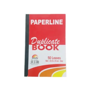 PAPERLINE PD0373551 A5 DUPLICATE BOOK 50 LEAVES (21.6 X 14CM) 2 PLY