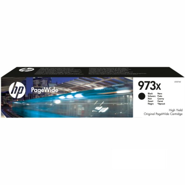 L0S07AE HP 973X BLACK PAGEWIDE CARTRIDGE