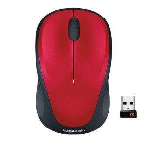 910-002496 - LOGITECH M235 WIRELESS USB MOUSE COMPACT (IB = 10) - RED