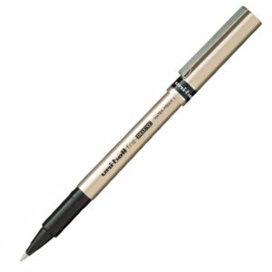 UNIBALL 177 MICRO DELUXE 0.7MM ROLLERBALL PEN - BLACK