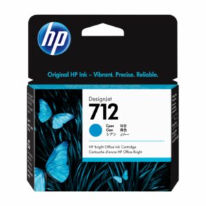 3ED67A - HP 712 DESIGNJET 29ML INK CARTRIDGE - CYAN