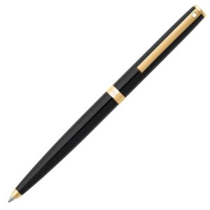 SHEAFFER 9471-BPT SAGARIS BLACK GOLD TRIM BALLPOINT PEN