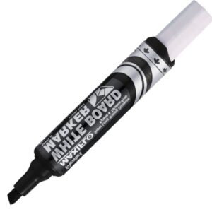 PENTEL MWL6A MAXIFLO CHISEL WHITEBOARD MARKER - BLACK