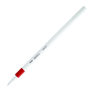 UNIBALL PEM SY.16 EMOTT EVER FINE COLOR 0.4MM FINELINER PEN - VERMILLION