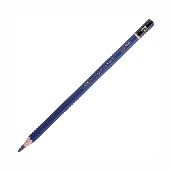 DELI S999-10B - DRAWING PENCIL NUEVO ART DARK BLUE- HEXAGONAL