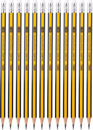 w38030 hb pencils multicolor 6 pc each of yellow blue stripe original imag545hvnmazrmn