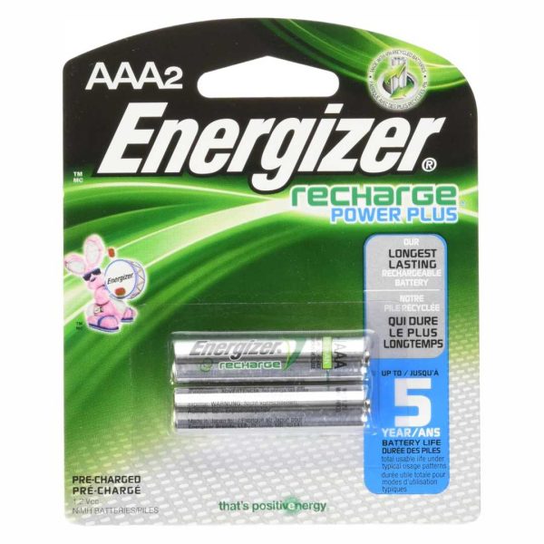 ENERGIZER NHA2BP2 AAA x 2 RECHARGE POWER PLUS