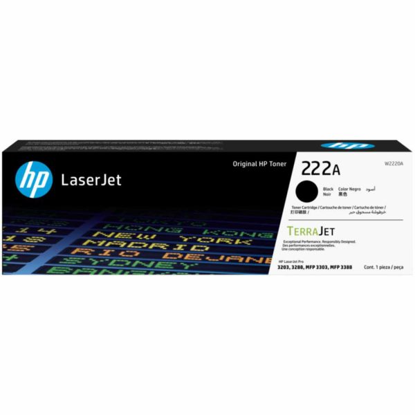 W2220A - HP 222A TONER CARTRIDGE - BLACK