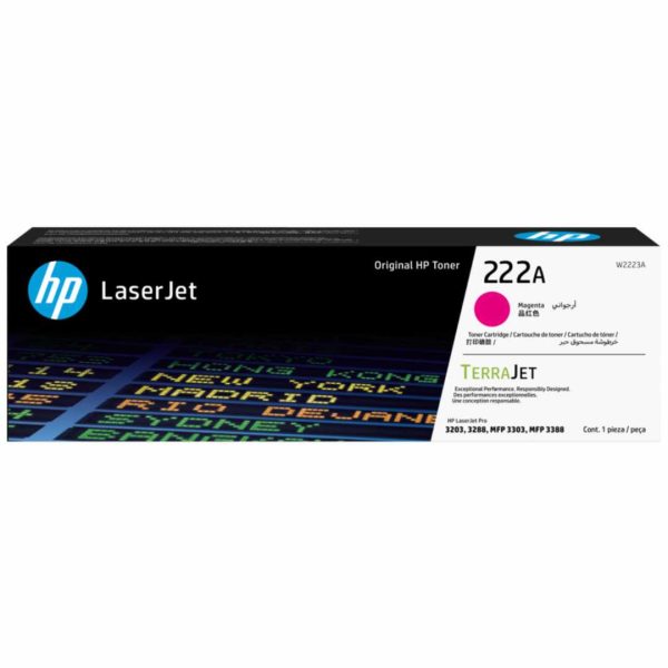 W2223A - HP 222A TONER CARTRIDGE - MAGENTA
