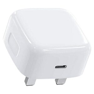 BUDI AC361UTLWS - 20W HOME CHARGER WITH USB-C PD TO LIGHTING FAST CHARGE CABLE